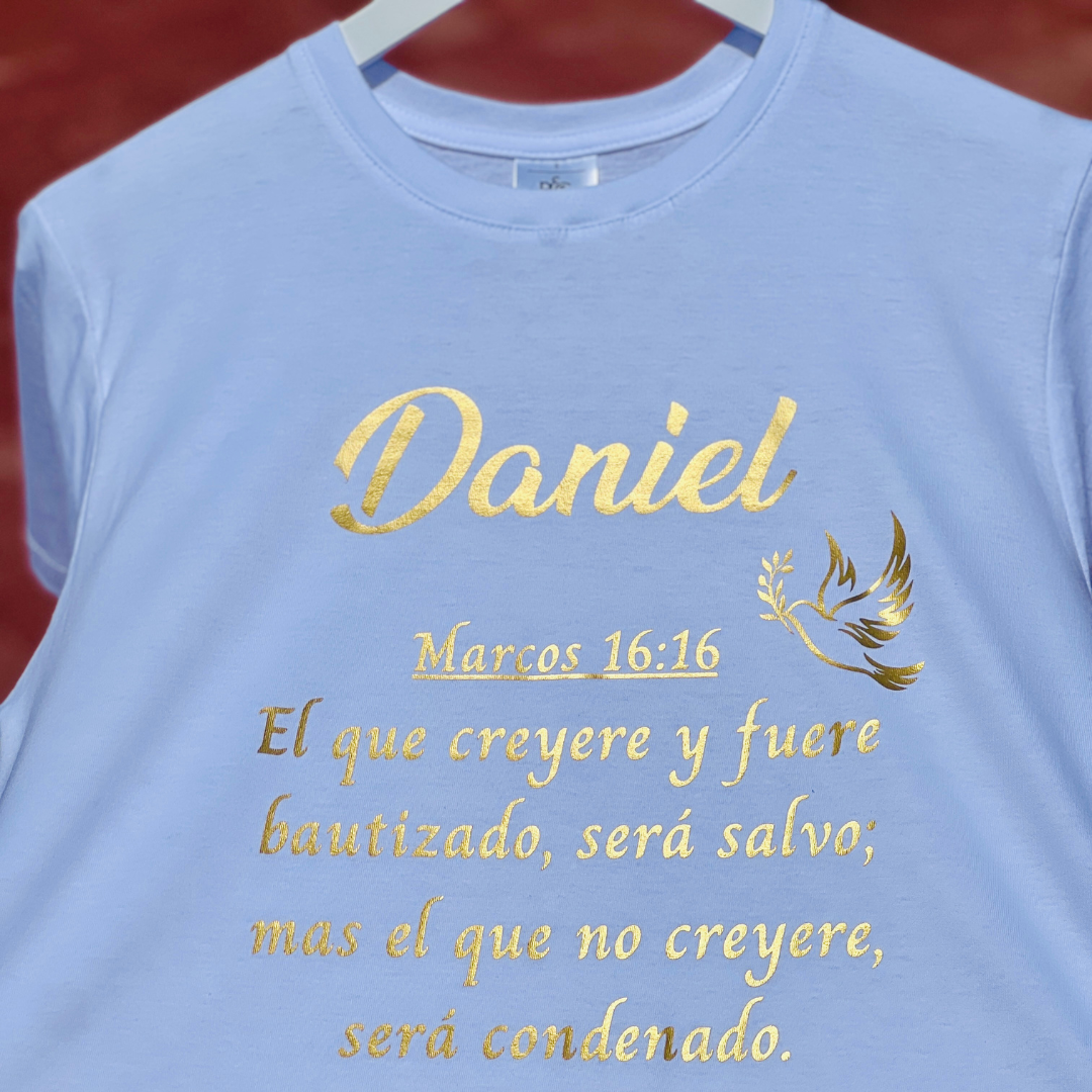 Camiseta para Bautismo