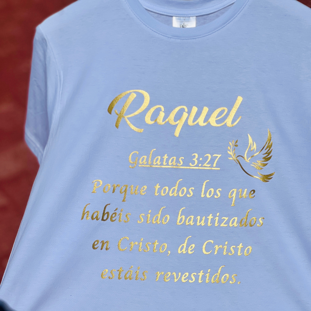 Camiseta para Bautismo